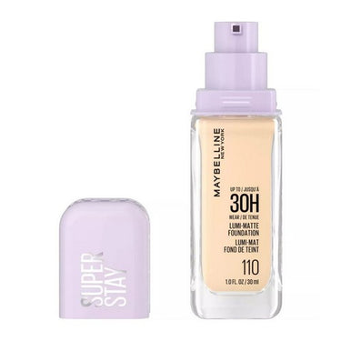 Maybelline, Super Stay Up To 30HR Wear Lumi Matte Liquid Foundation 110, 1 Oz