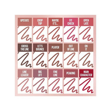 Maybelline, Lifter Liner Lip Liner Pencil With Hyaluronic Acid Crop Top, 0.04 Oz