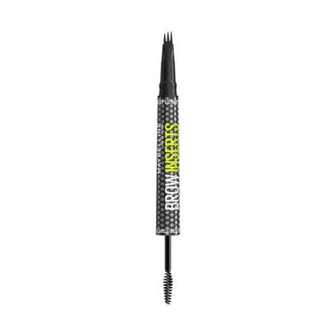 Maybelline, Brow Inserts Micro Needle Shaped 2-In-1 Dual Ended Eyebrow Makeup Pen 260 Deep Brown, 0.038 Oz