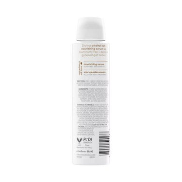 Dove, Deodorant Spray Whole Body Coconut And Vanilla, 113 Grams