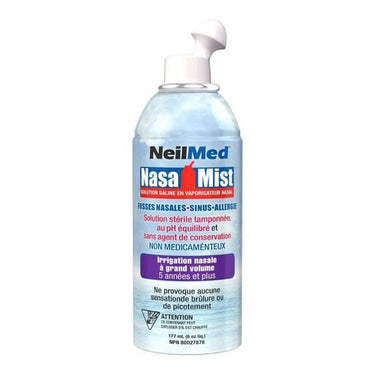 Neilmed, Nasamist Full Stream Saline Nasal Spray, 177 Ml