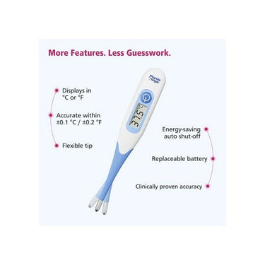 MedPro, DigiFlex10 Oral Digital Thermometer Fast 10-Second Reading, 1 Count