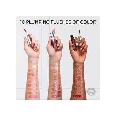 L'oreal Paris, Plump Ambition Hyaluron Lip Oil Plumping Lip Gloss La Nuit Sparkle, 5 Ml