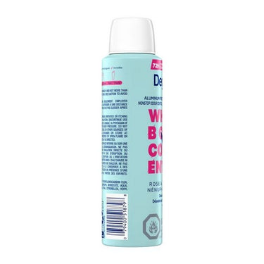 Degree, Whole Body Deodorant Spray Rose And Waterlily, 113 Grams